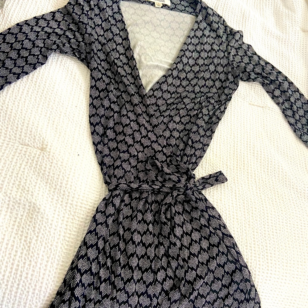 DVF classic wrap dress
